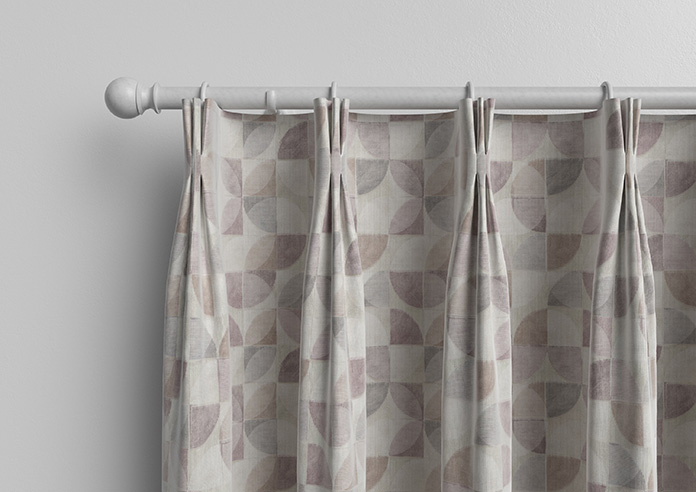 Mosaic Tile, Very Berry - Made to Measure Curtains - Image 11